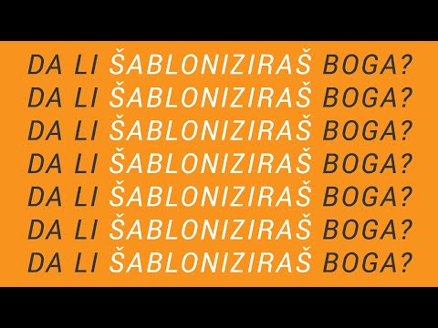 Da li šabloniziraš Boga? // Dušan Beređi Bera // Propoved // Priča o Gedeonu