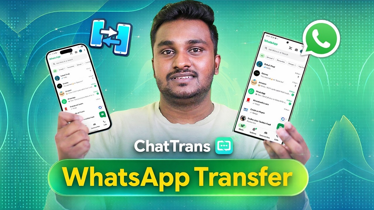 Transfer WhatsApp (Business) Message from Android To iPhone 2026!
