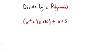 Long Division of Numbers - Visualizing Algebra