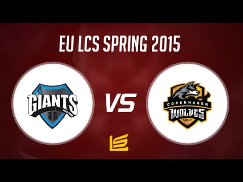EU LCS 2015 Spring W1D2: Giants vs Copenhagen Wolves Highlights
