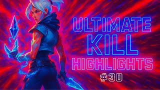 【VALORANT kill clip#30】最高ランクダイヤ帯キル集
