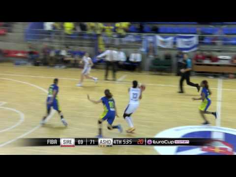 Hoptrans-Sirenos (LTU) v Maccabi Bnot (ISR) EuroCup Women 2016/17 HIGHLIGHTS