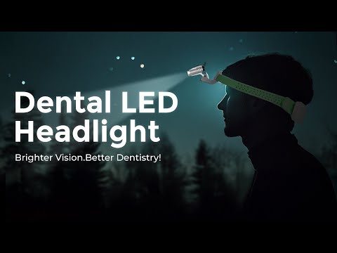 Endoking Dental LED Headlights with Silicone Headband | Perfect for Dental Procedures