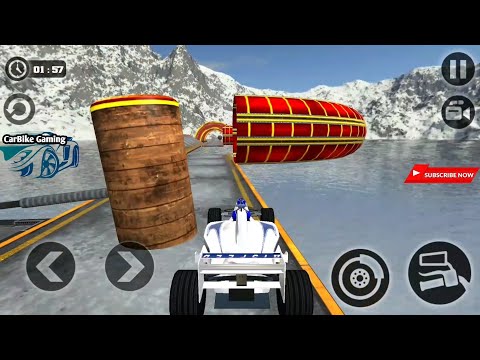 Impossible Formula one race car stunt 2020-Androidgaming-xbrakervsarcade-gameplay-Megarampcar
