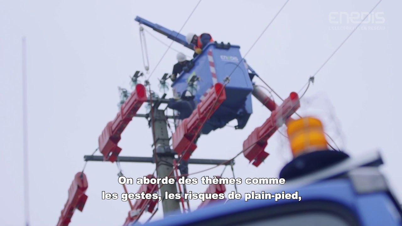 Métier Enedis : technicien travaux sous tension