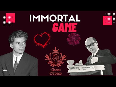 The immortal game of Spassky vs David Bronstein