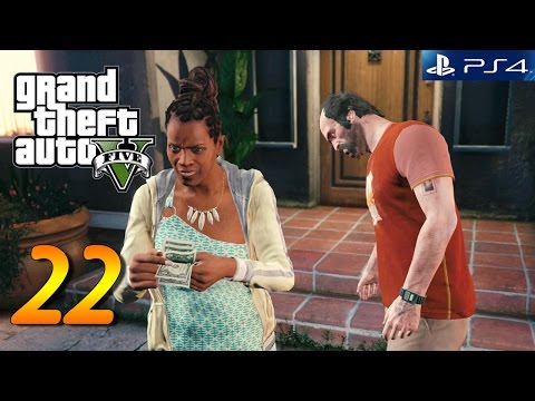 GTA 5 PS4 Gameplay Walkthrough Part 22 (First Person)