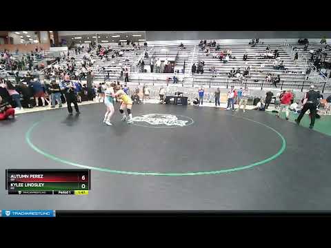 76 Lbs Cons. Round 3 - Autumn Perez, OR Vs KyLee Lindsley, MT F2e2