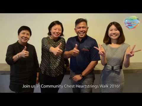 Community Chest Heartstrings Walk 2016 - The Community Gets Together!