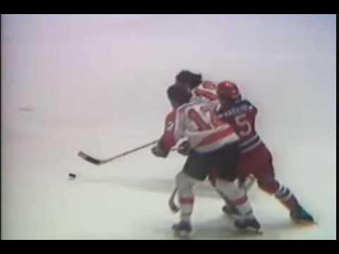 1976 super series Rick Macleish Scores vs Tretiak