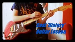 Cast 'History' Guitar Lesson