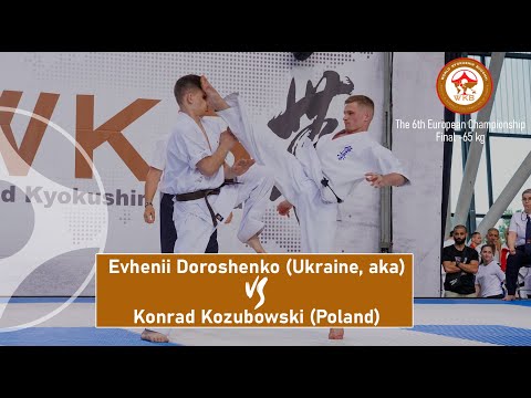 6 WKB EC, Final -65, Konrad Kozubowski (Poland) - Evhenii Doroshenko (Ukraine, aka)