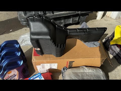2017-19 Duramax L5P Banks high capacity oil pan installation