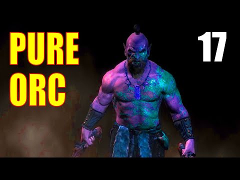 Skyrim HARDCORE PURE ORC BUILD Walkthrough - Part 17, Home Enchanter, Ironbind Speedrun & WRW