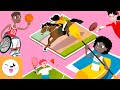 Aprende Todos Los DEPORTES Educación Física Vocabulario Para Niños Recopilación
