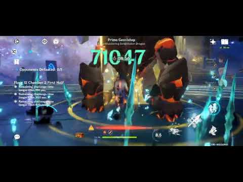 [ Genshin Impact ] 2.4 spiral abyss, max stars with mobile phone