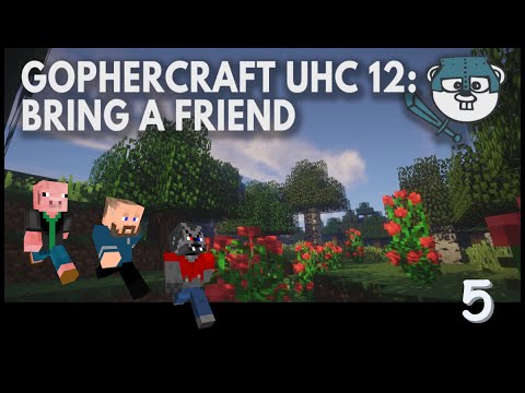 Gophercraft UHC Season 12 - Episode 5 - A Ravine Good Time