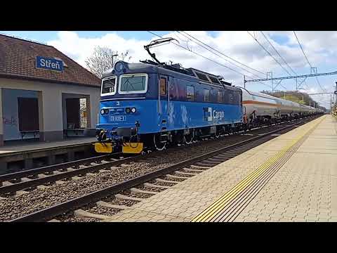 3 Nákladní Vlaky Střeň 16.4.2022