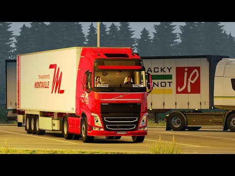 ETS 2 1.27 ProMods 2.17 Volvo FH  LeMans - Montpellier