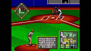 HardBall! ... (Sega Genesis) Gameplay