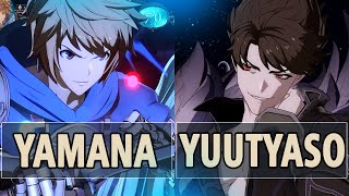 GBVS: Yamana (Gran) Vs Yuutyaso (Belial) | High Level Gameplay.