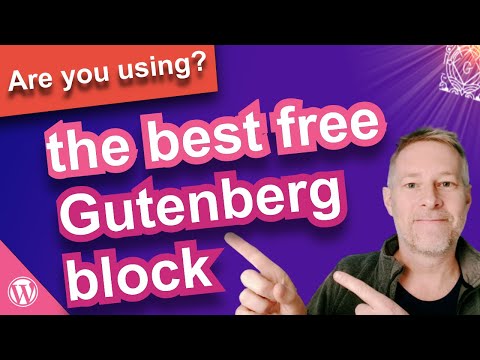 Are you using the best free WordPress Gutenberg Block yet?