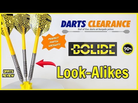 Darts Clearance Bolide Look-Alikes Darts Review - PERFECT Match Weight!