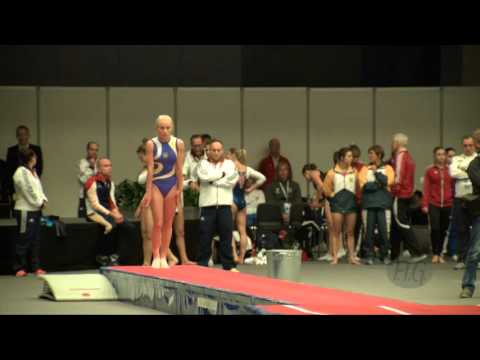 BAYEVA Kateryna (UKR) - 2015 Trampoline Worlds - Qualification TU Routine 1