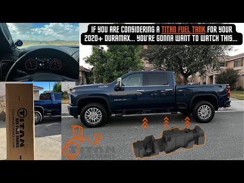 Considering a TITAN FUEL TANK for your 2020 - 2025 Duramax L5P??? Watch this first!!