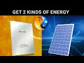 Hybid Solar  optimizes PV module efficiency by transferring it's thermal energy into water to use.