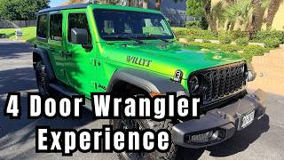 The Jeep Wrangler 4 Door Experience