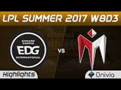 EDG vs IM Highlights Game 2 LPL SUMMER 2017 Edward Gaming vs I May Up by Onivia