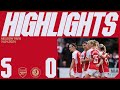 HIGHLIGHTS | Arsenal vs Bristol City (5-0) | Mead & Russo braces, Wienroither returns & Reid debuts!