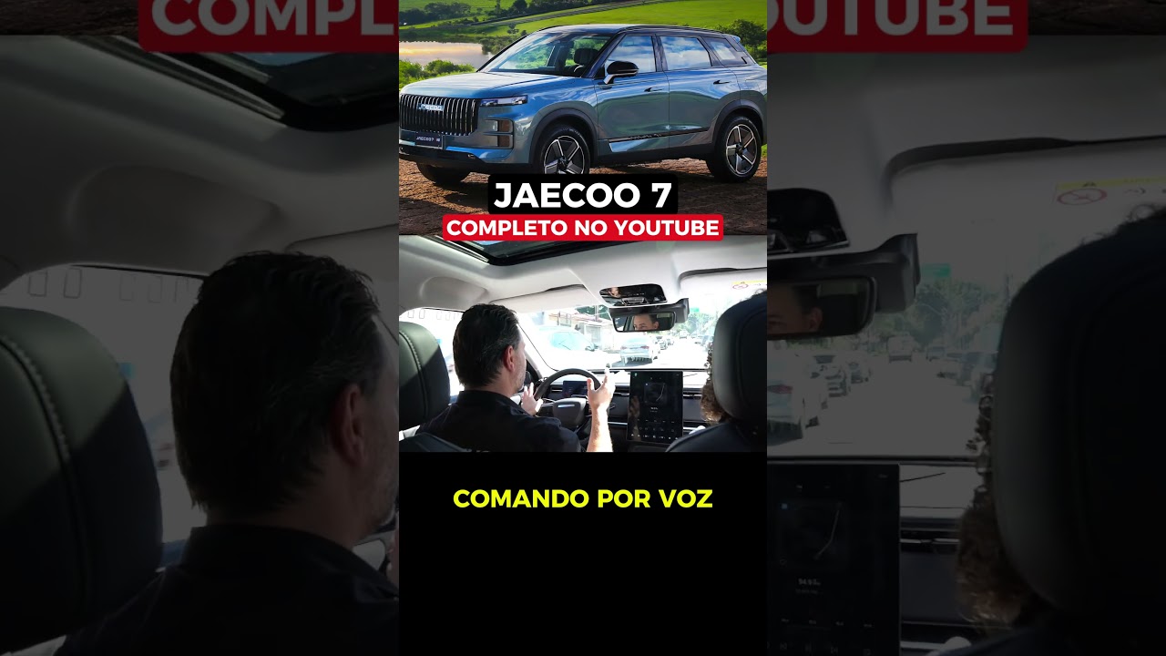 Comando por voz do Jaecoo 7