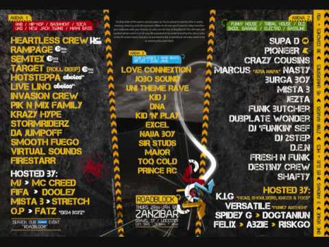 RoadBlock - 29th January, Leciester, Zanzibar, LE1 3AG