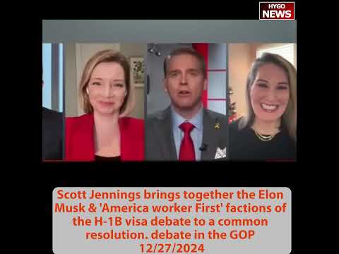 Jennings brings together Elon Musk & 'America worker First' factions of the H-1B visa debate