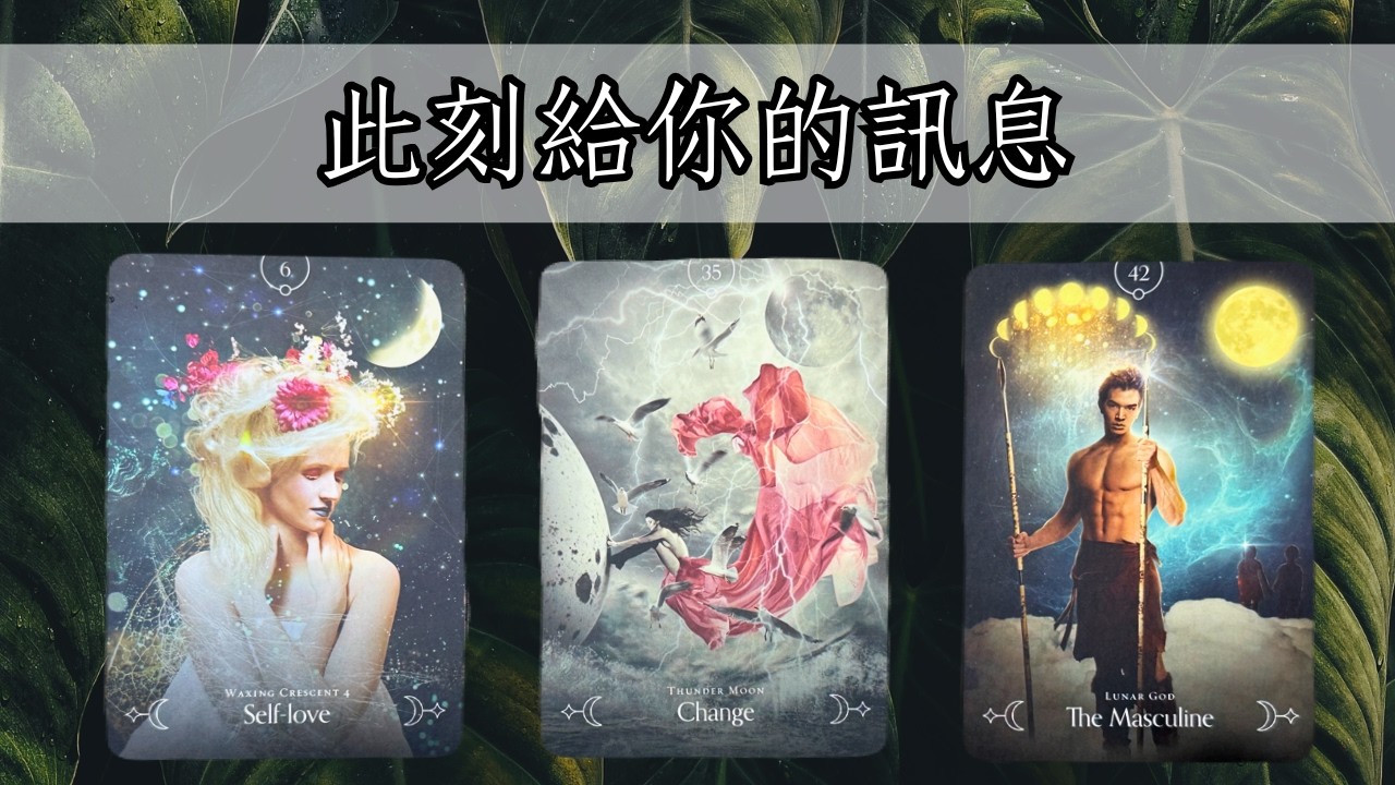 此刻給你的訊息（塔羅牌、自創牌卡）#塔羅 #自我對話 #自我療癒