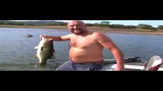 preview picture of video 'Mazatlan Mexico Bass fishing December 2009'