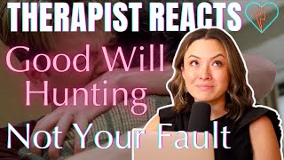 Therapist Reacts to Good Will Hunting "It's Not Your Fault" Scene
