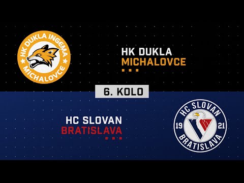 6.kolo Dukla Michalovce - HC Slovan Bratislava HIGHLIGHTS