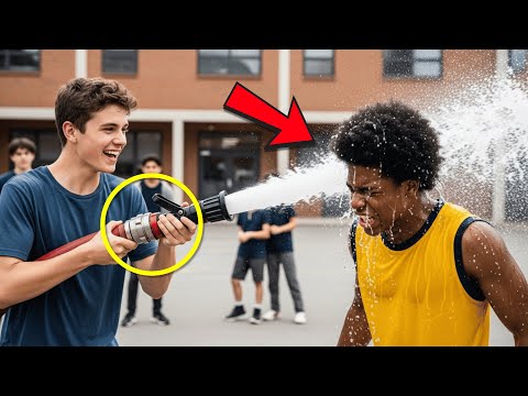 AGRESORUL ÎL LOVEȘTE CU FURTUNUL, DAR NU ȘTIA CĂ E BOXER! LECȚIE DURĂ