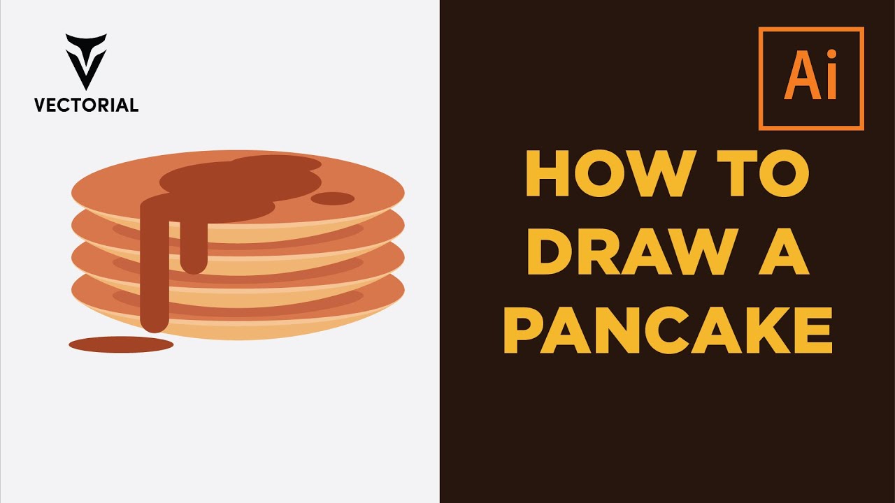 How to Draw Pancakes in Adobe Illustrator