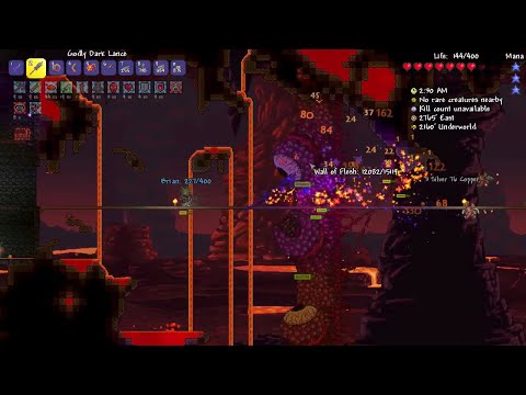 Terraria 1.3 with lorgon111 - E18: Wall of Flesh