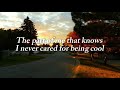 Being Cool | Kimya Dawson [lyrics]