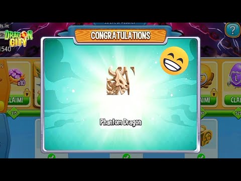 I Got Legendary Phantom Dragon For Free From Divine Pass | DRAGON CITY