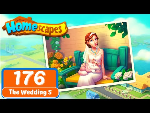 Homescapes - Day 176 - The Wedding Day 5 - Gameplay Story