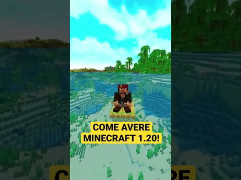 I created Minecraft 1.20! #shorts