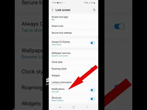 How To Turn Off Drop Down Notification Panel on Lock Screen