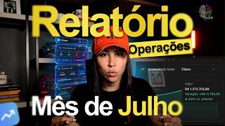 Raio-X das Minhas Operações em Julho