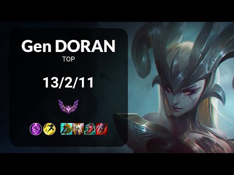 Gen Doran Camille vs Gragas TOP - KR  Patch 13.15